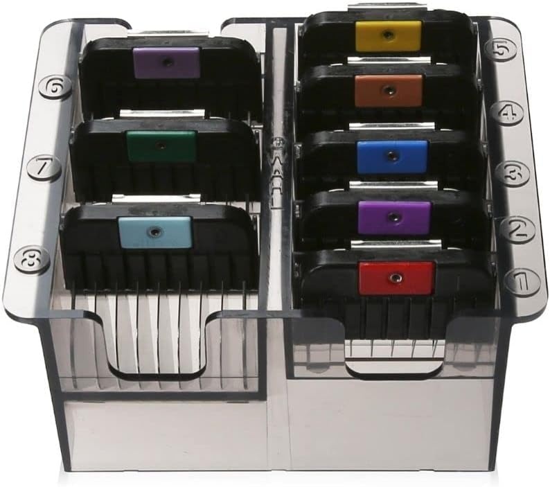 imageWahl Pro Animal KM Supera Cordless Pet Clipper and Stainless Steel Attachment Guide Comb Set