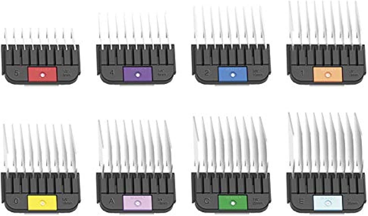 imageWahl Pro Animal KM Supera Cordless Pet Clipper and Stainless Steel Attachment Guide Comb Set