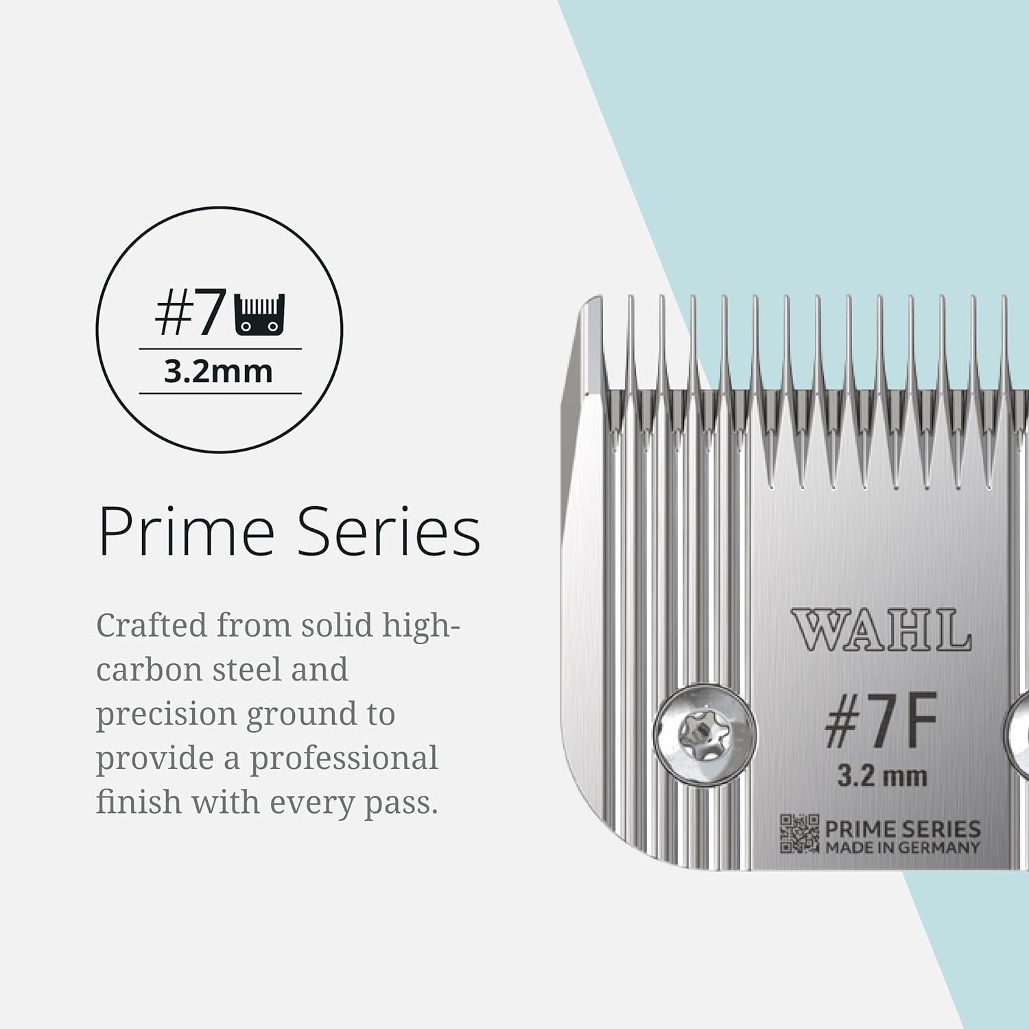 imageWahl Pro Animal Wide Prime Series Blades Professional Fine Tooth Pet Clipper for Horse Cat amp Dog Grooming Made from HighCarbon Steel 10W 15mm7