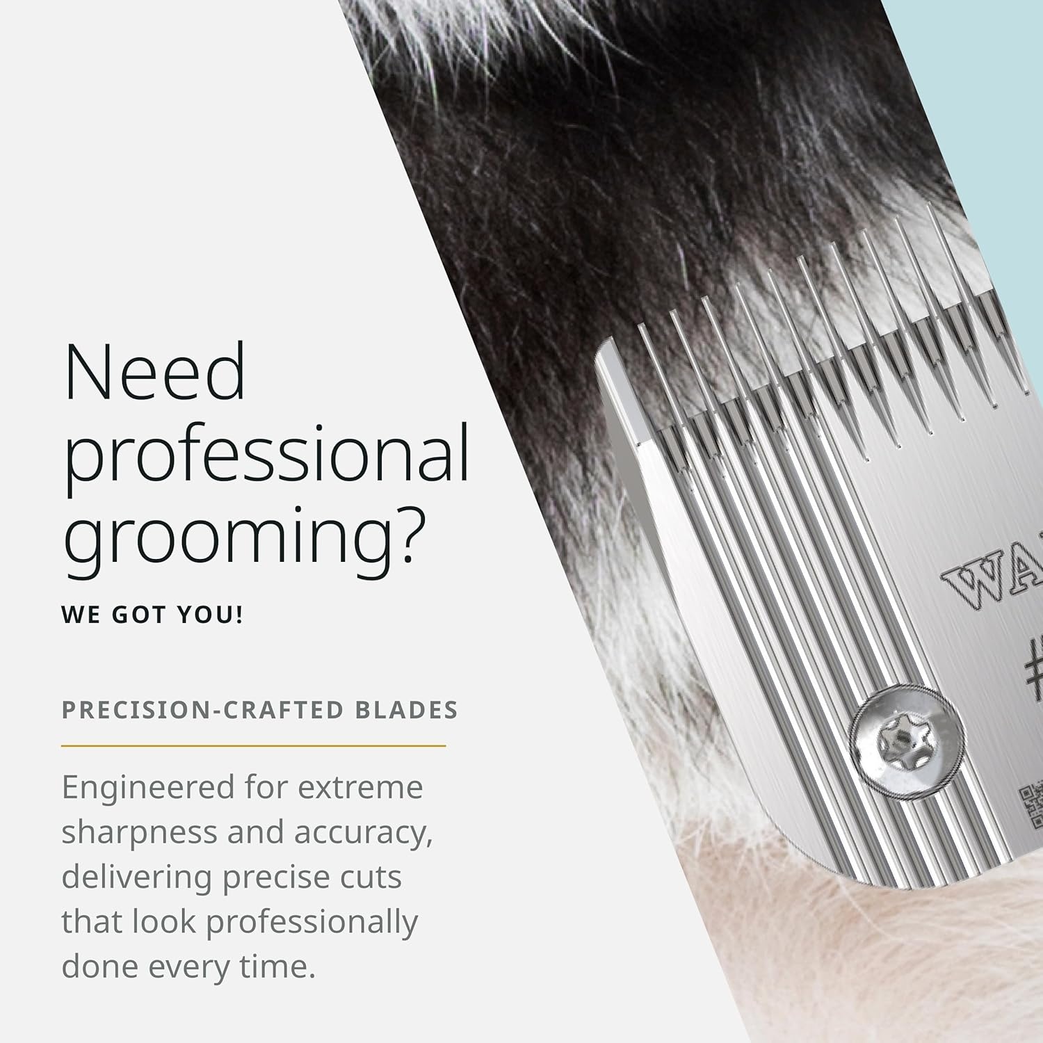 imageWahl Pro Animal Wide Prime Series Blades Professional Fine Tooth Pet Clipper for Horse Cat amp Dog Grooming Made from HighCarbon Steel 10W 15mm7