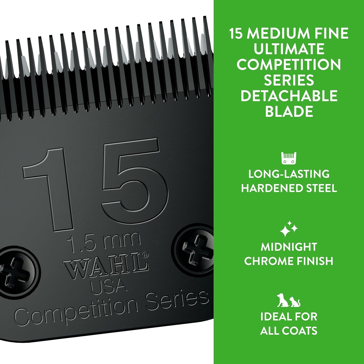 imageWahl Professional Animal 30 Fine Ultimate Competition Series Detachable Blade with 132Inch Cut Length 235550015