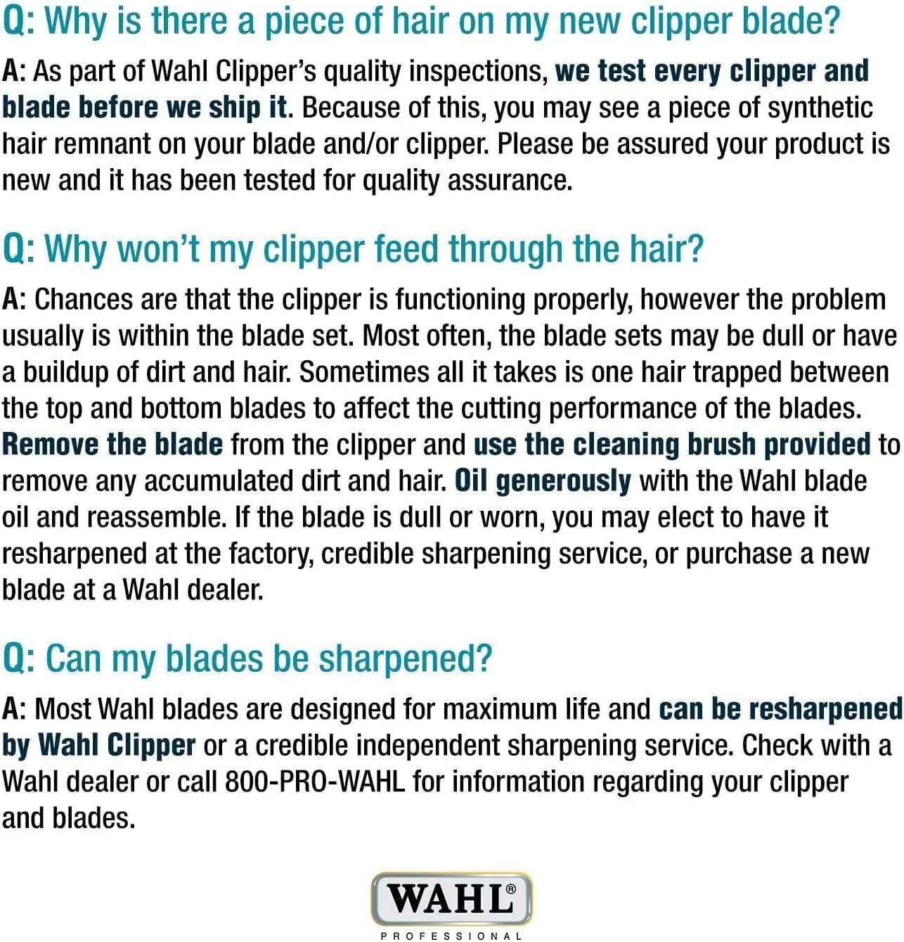 imageWahl Professional Animal 40 Surgical Competition Series Detachable Blade with 3128Inch Cut Length 2352100 Steel4F