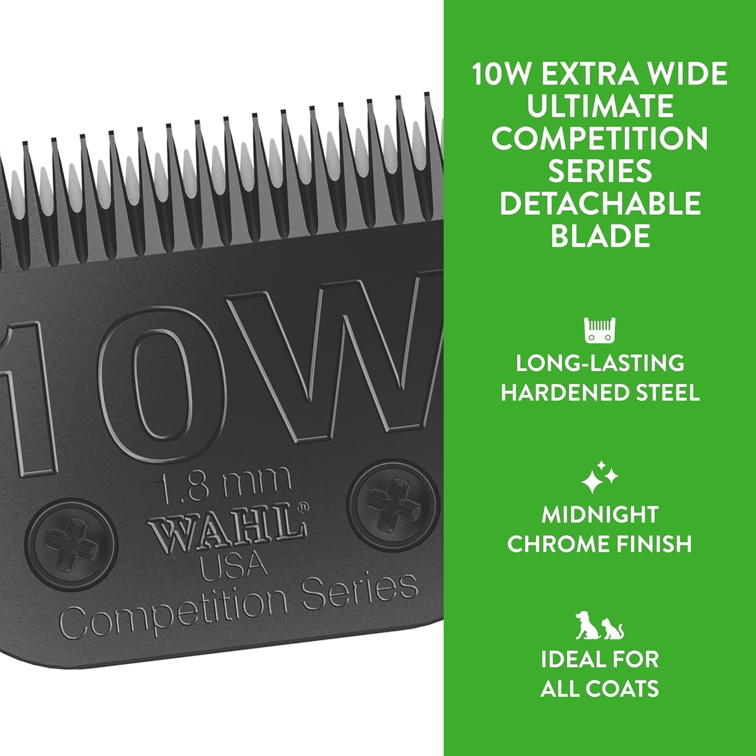 imageWahl Professional Animal 7F Full Medium Ultimate Competition Series Detachable Blade with 425Inch Cut Length 236850010W