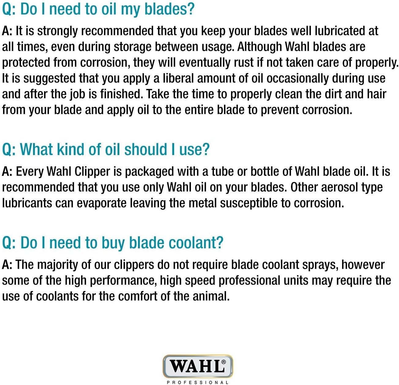 imageWahl Professional Animal Arco Pet Dog Cat and Horse Cordless Clipper Kit Champagne 8786452Teal