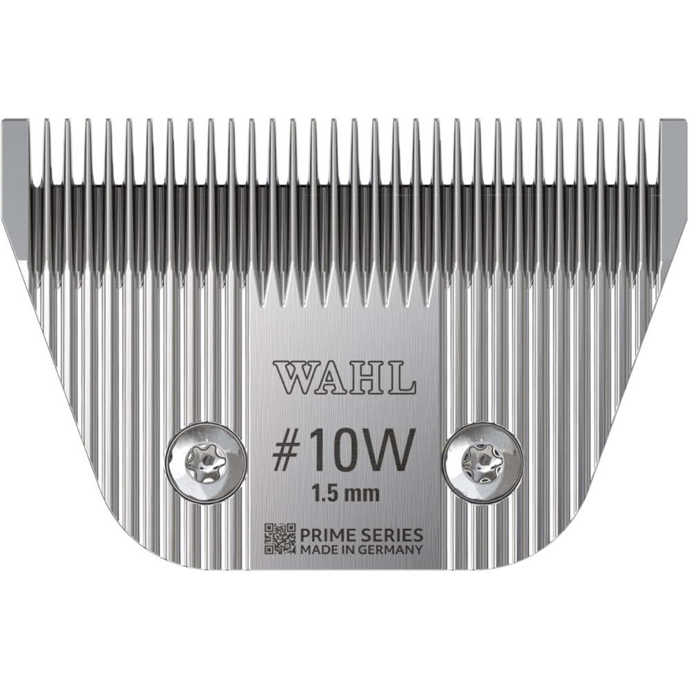 imageWahl Pro Animal Wide Prime Series Blades Professional Fine Tooth Pet Clipper for Horse Cat amp Dog Grooming Made from HighCarbon Steel 10W 15mm10W
