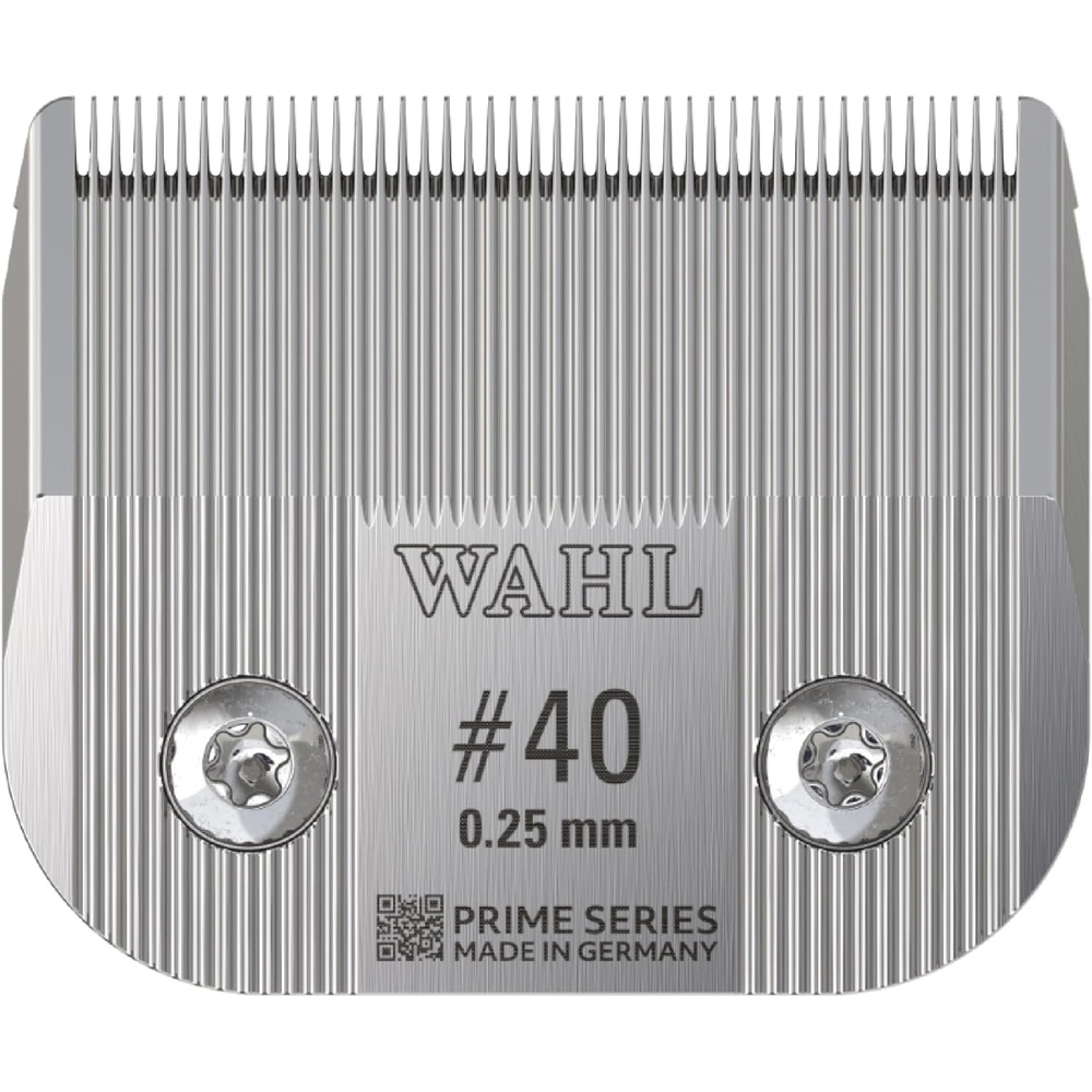 imageWahl Pro Animal Wide Prime Series Blades Professional Fine Tooth Pet Clipper for Horse Cat amp Dog Grooming Made from HighCarbon Steel 10W 15mm40