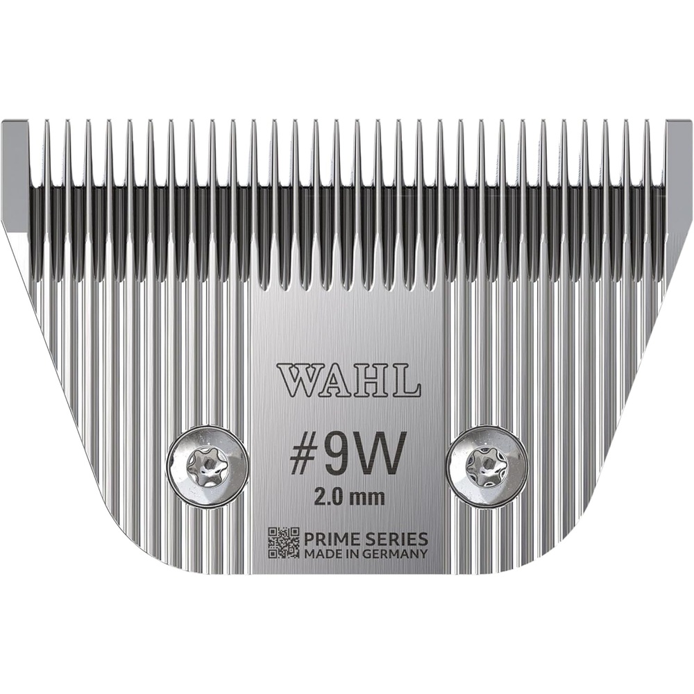 imageWahl Pro Animal Wide Prime Series Blades Professional Fine Tooth Pet Clipper for Horse Cat amp Dog Grooming Made from HighCarbon Steel 10W 15mm9W