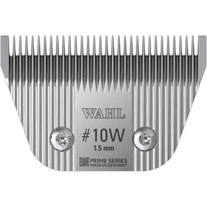 Wahl Pro Animal Wide Prime Series Blades – Professional Fine Tooth Pet Clipper for Horse, Cat & Dog Grooming – Made from High-Carbon Steel – #10W, 1.5mm(#10W)