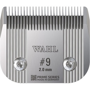 Wahl Pro Animal Wide Prime Series Blades – Professional Fine Tooth Pet Clipper for Horse, Cat & Dog Grooming – Made from High-Carbon Steel – #10W, 1.5mm(#9)