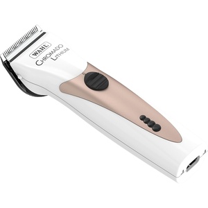 Wahl Professional Animal Chromado Lithium Pet, Dog, Cat & Horse Corded/Cordless Clipper Kit (#41871-0434) – Dog, Cat & Horse Grooming Supplies – Cord/Cordless – Pet Clippers – Black & Silver(White and Rose Gold)