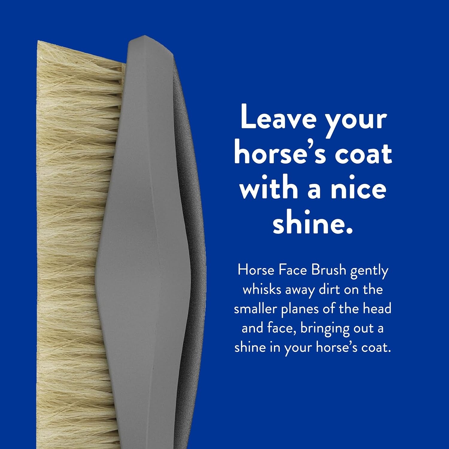 imageWAHL Professional Animal Equine Grooming Face Horse Brush Black