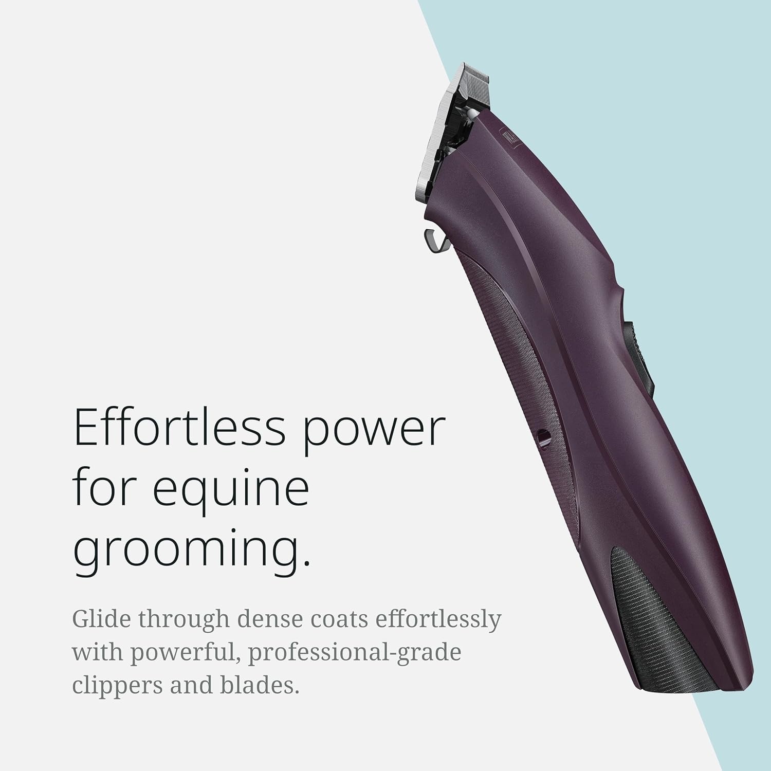 imageWahl Pro Animal KM Supera Cordless Equine Clipper Professional Horse Grooming Clipper Quiet Cordless Clipper BatteryPowered Grooming Tool
