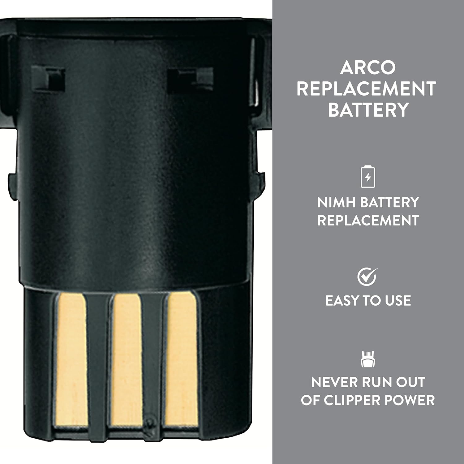 imageWahl Professional Animal Arco Pet Clipper Replacement NiMH Battery 0114300