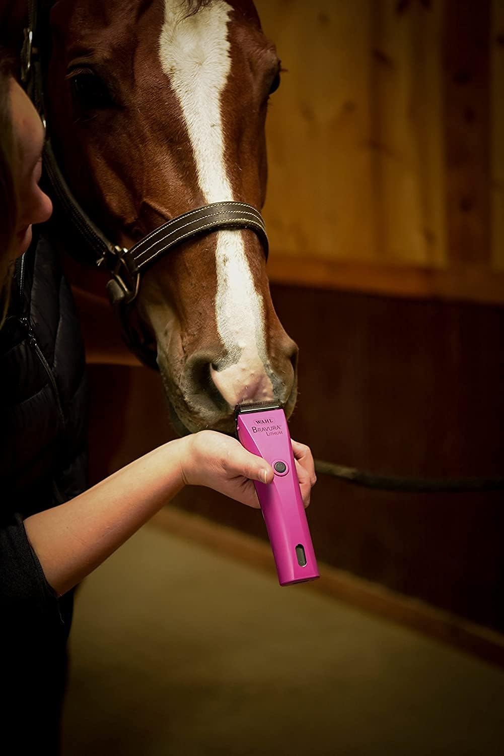 imageWahl Professional Animal Bravura Pet Dog Cat and Horse CordedCordless Clipper Kit Purple 418700423Berry