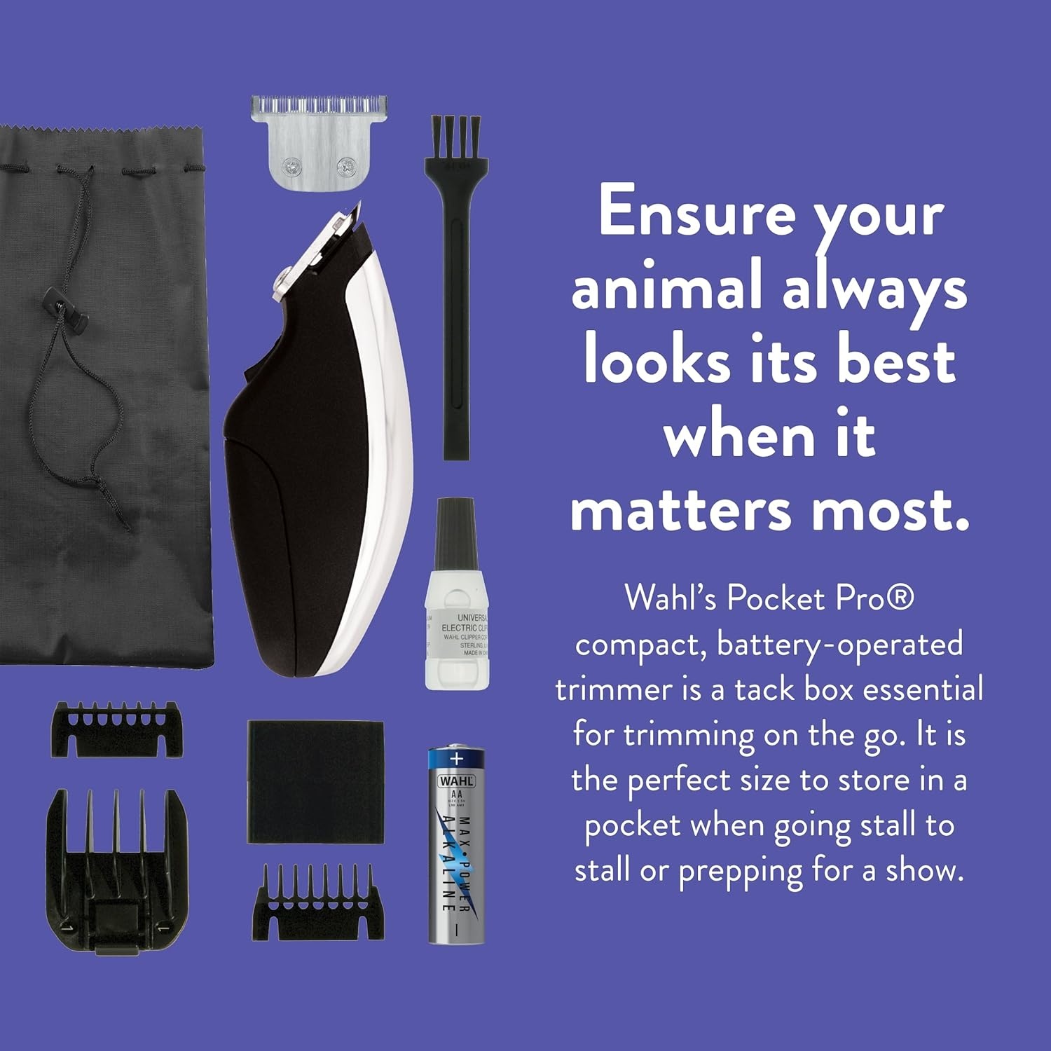 imageWahl Professional Animal Equine Super Pocket Pro Trimmer