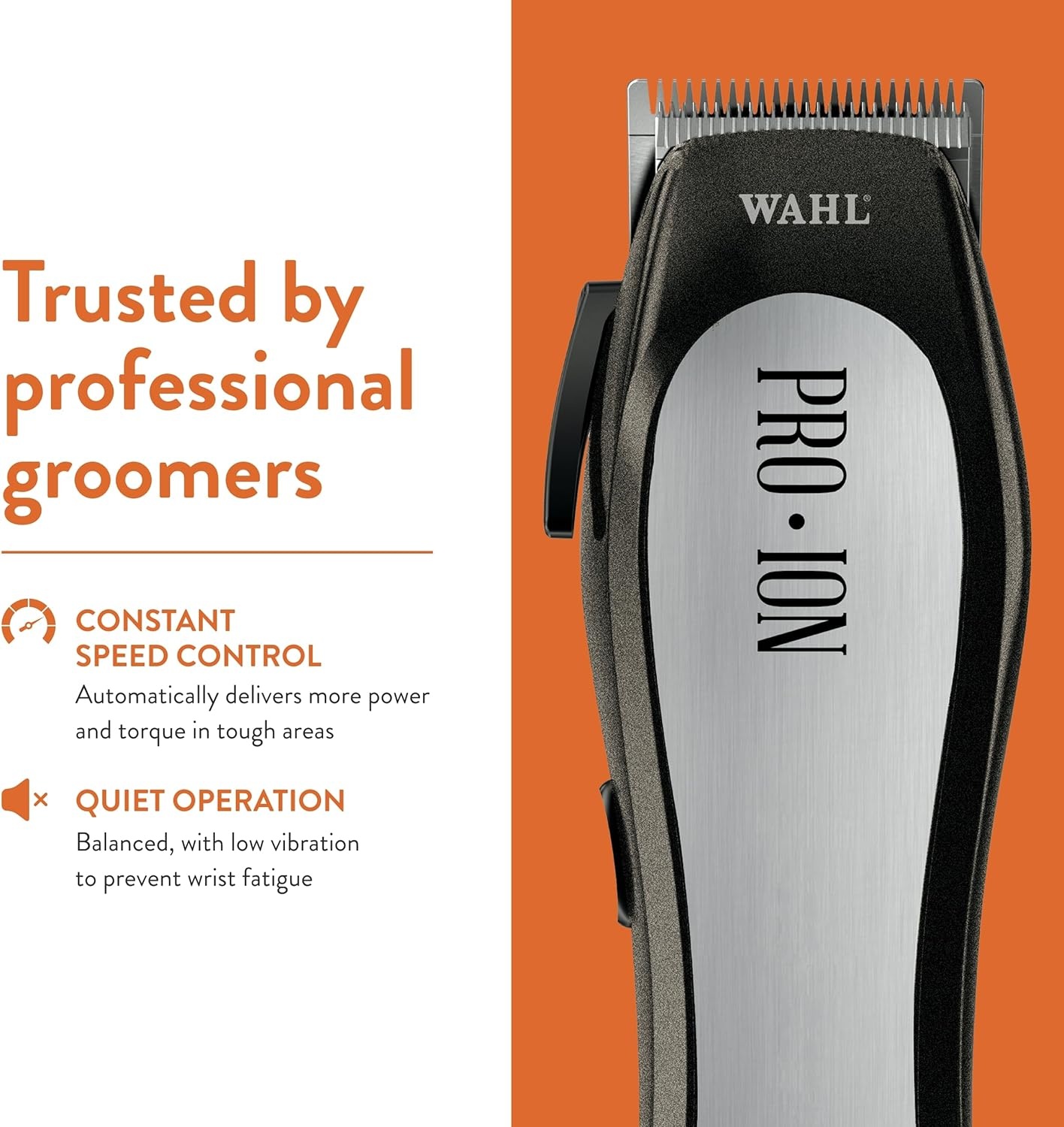 imageWahl Professional Animal Pro Ion Equine Cordless Horse Clipper amp Grooming Kit 9705100 Premium Horse Clippers Horse Grooming Supplies with 2 Hour Run Time