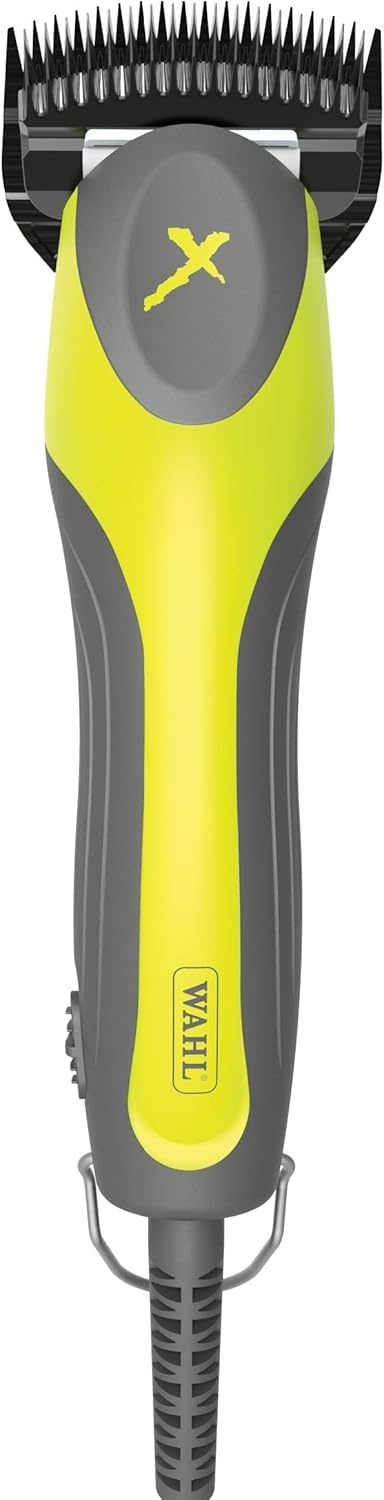 imageWahl Professional Animal XBlock 2Speed High Speed Cattle Fitting Clipper Kit Red 9597 306LB 95970Yellow