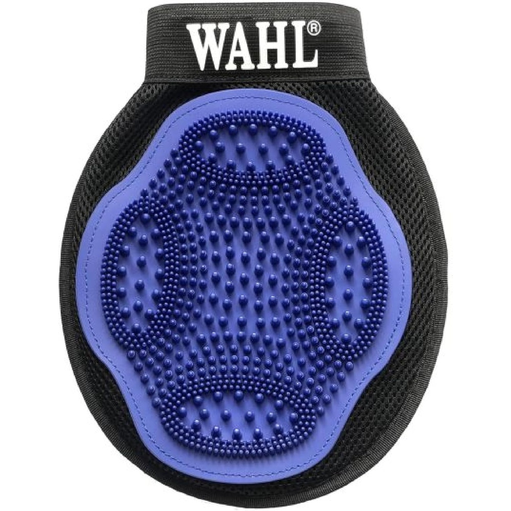 imageWAHL Professional Animal Equine Grooming Mitt Flexible Rubber Brush for Horse Care