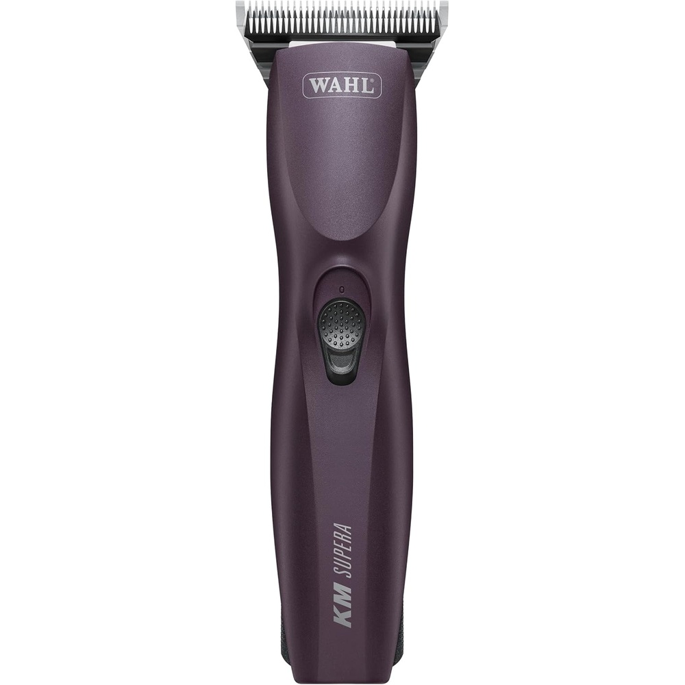 imageWahl Pro Animal KM Supera Cordless Equine Clipper Professional Horse Grooming Clipper Quiet Cordless Clipper BatteryPowered Grooming Tool