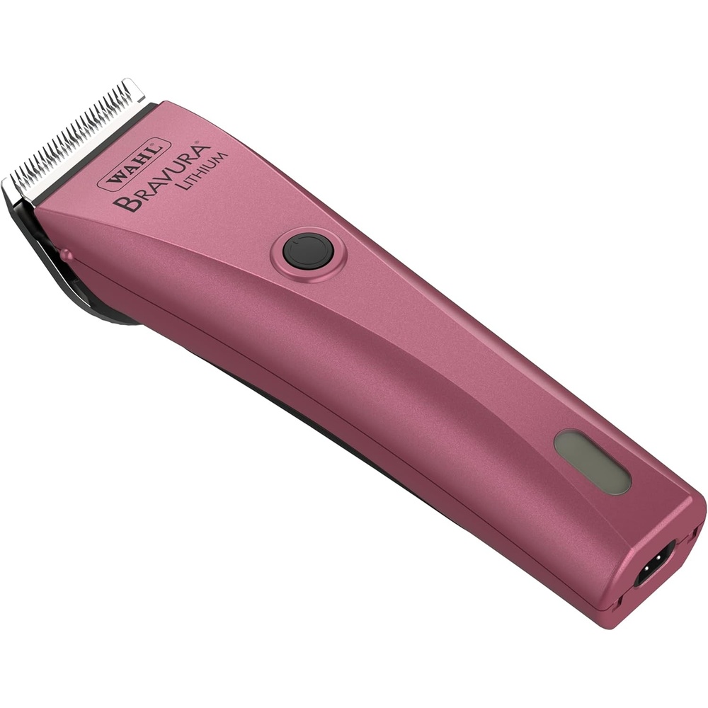 imageWahl Professional Animal Bravura Pet Dog Cat and Horse CordedCordless Clipper Kit Purple 418700423Pink