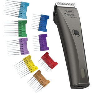 Wahl Professional Animal Bravura Gunmetal with Stainless Steel Guide Comb Set