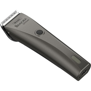 Wahl Professional Animal Bravura Pet, Dog, Cat, and Horse Corded/Cordless Clipper Kit, Purple (#41870-0423)(Gunmetal)