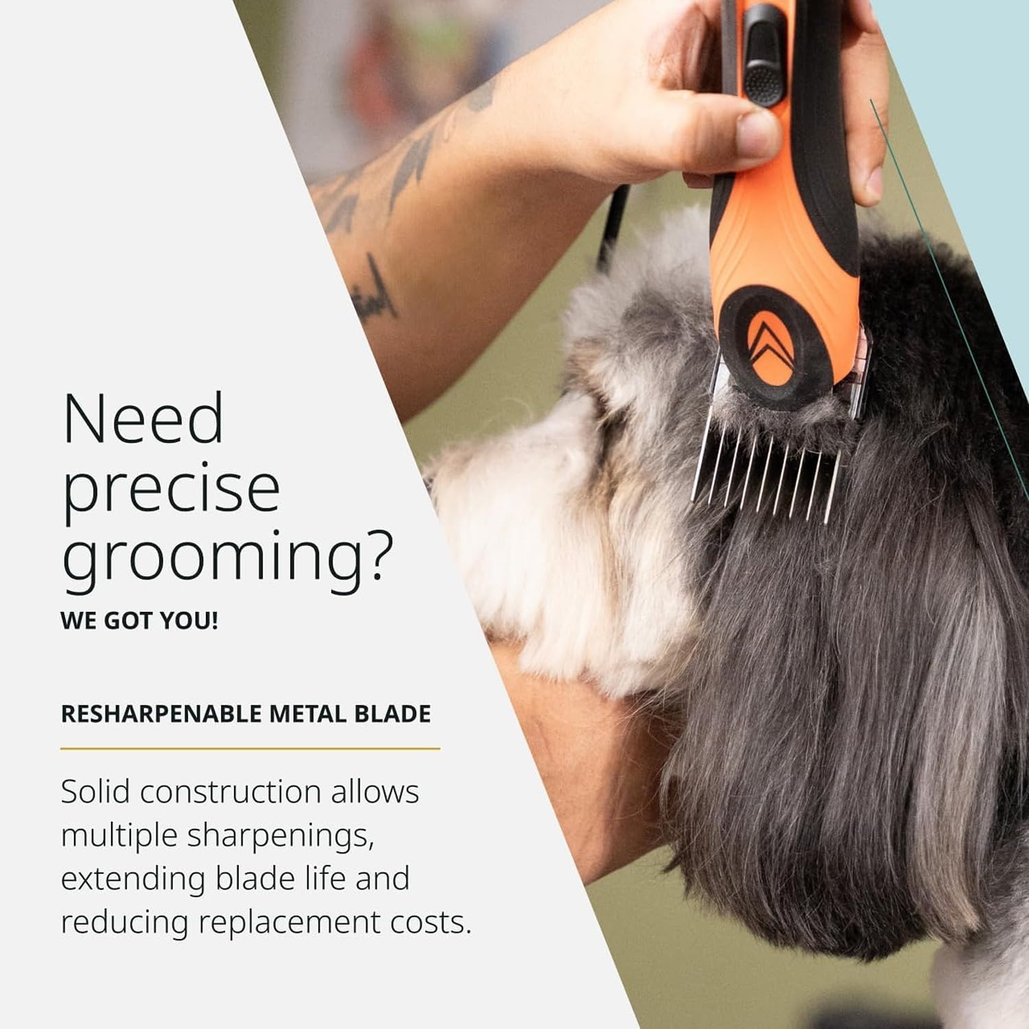 image:imageWahl Pro Animal KM Velocity Corded Clipper Dog Cat amp Horse Clippers Premium Pet Grooming Essentials with Detachable Blades NoSlip Grip