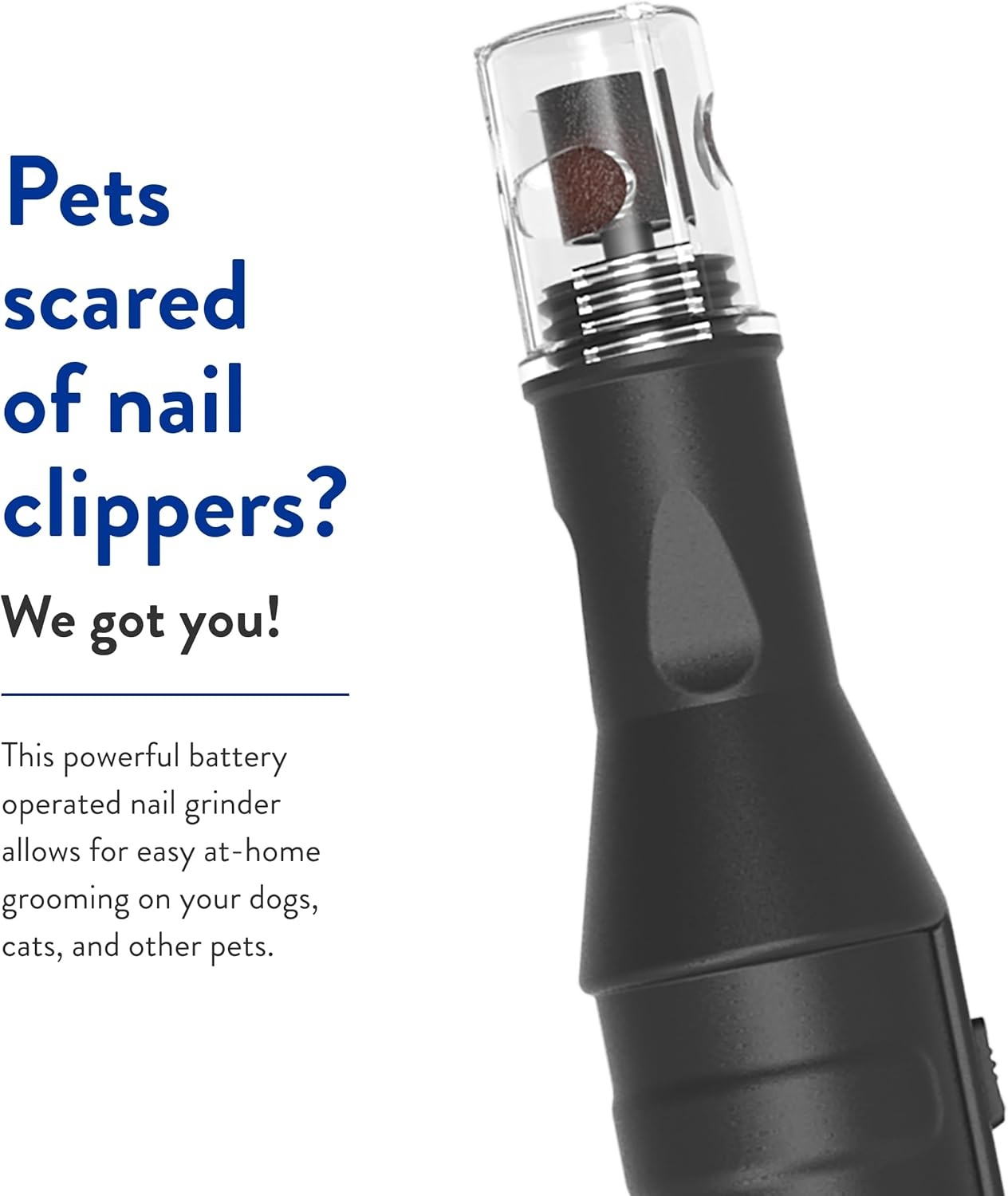 imageWahl Professional Animal Pet Dog and Cat Classic Nail Grinder Trimming Kit 59719 Piece Set