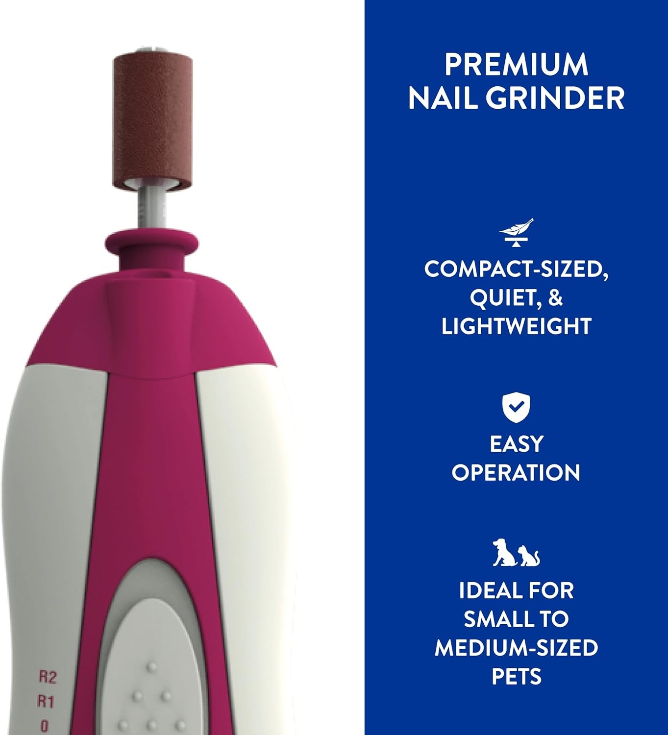 imageWahl Professional Animal Pet Dog and Cat Premium Nail Grinder Trimming Kit 5972Premium Nail Grinder
