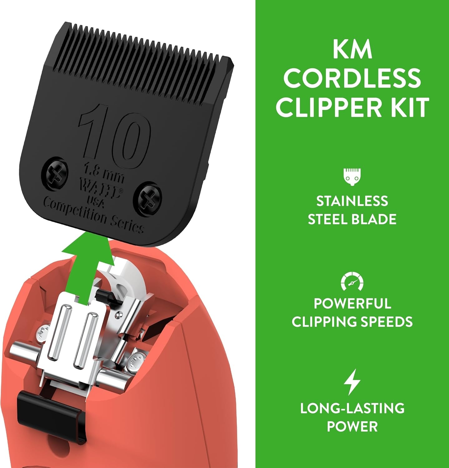 image:imageWahl Professional Animal Thick Coat Pet Clipper amp Dog Clipper 9787300 Hair Remover Grooming Clippers for Dog Cat for Thick Haired Pets 2 Speeds PinkPoppy