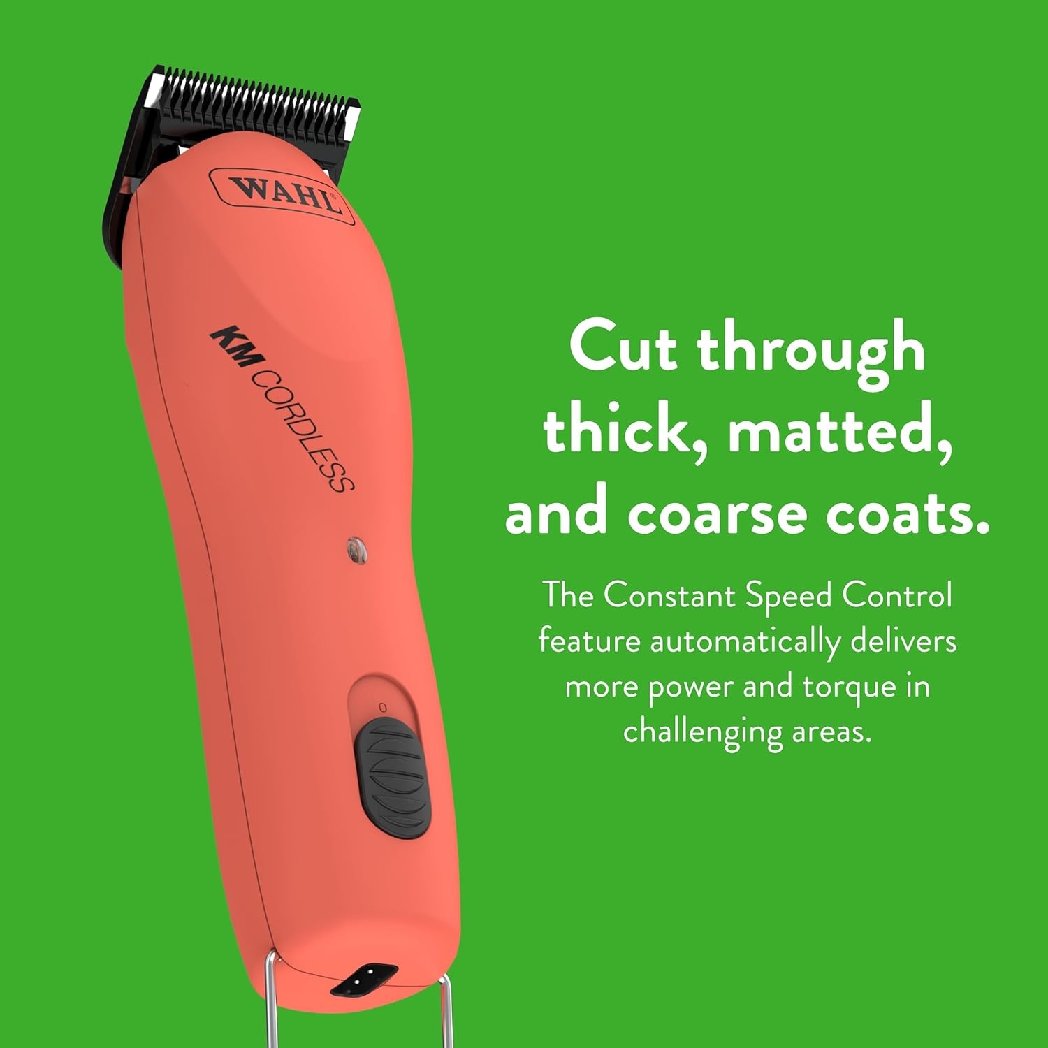 image:imageWahl Professional Animal Thick Coat Pet Clipper amp Dog Clipper 9787300 Hair Remover Grooming Clippers for Dog Cat for Thick Haired Pets 2 Speeds PinkPoppy