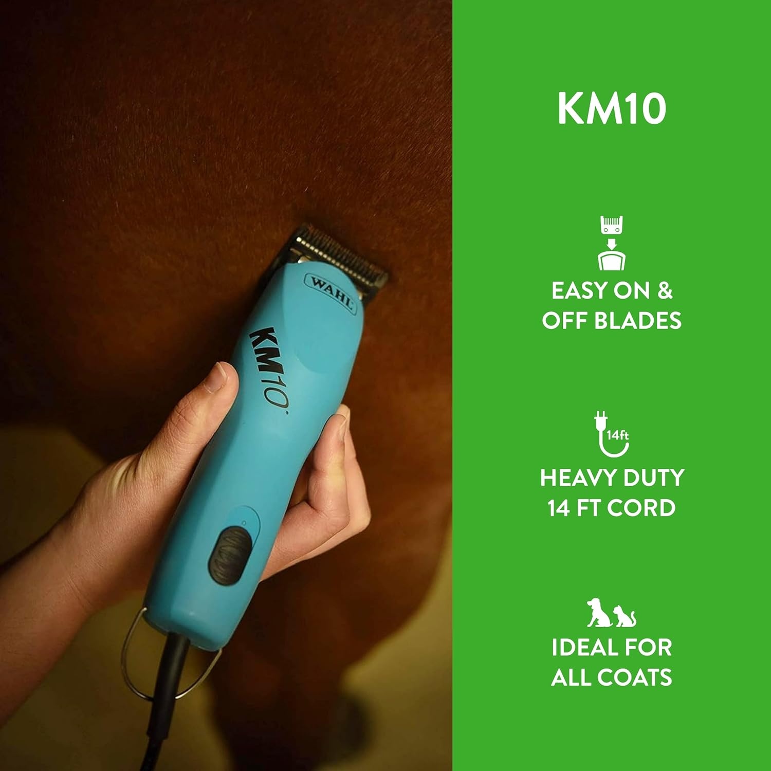 image:imageWahl Professional Animal Thick Coat Pet Clipper amp Dog Clipper 9787300 Hair Remover Grooming Clippers for Dog Cat for Thick Haired Pets 2 Speeds PinkBerry