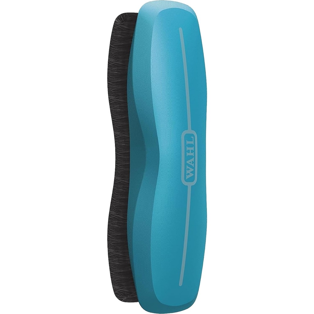 image:imageWAHL Professional Animal Equine Grooming Stiff Body Horse Brush Horse Grooming Brush Comfortable Stiff Equine Brush Ergonomic Design Removes Dirt Sweat amp Loose Hair Turquoise 858705100Turquoise