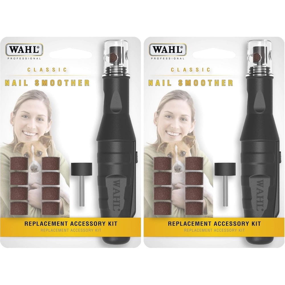 imageWahl Professional Animal Pet Dog and Cat Classic Nail Grinder Trimming Kit 59718 OZ Pack of 2